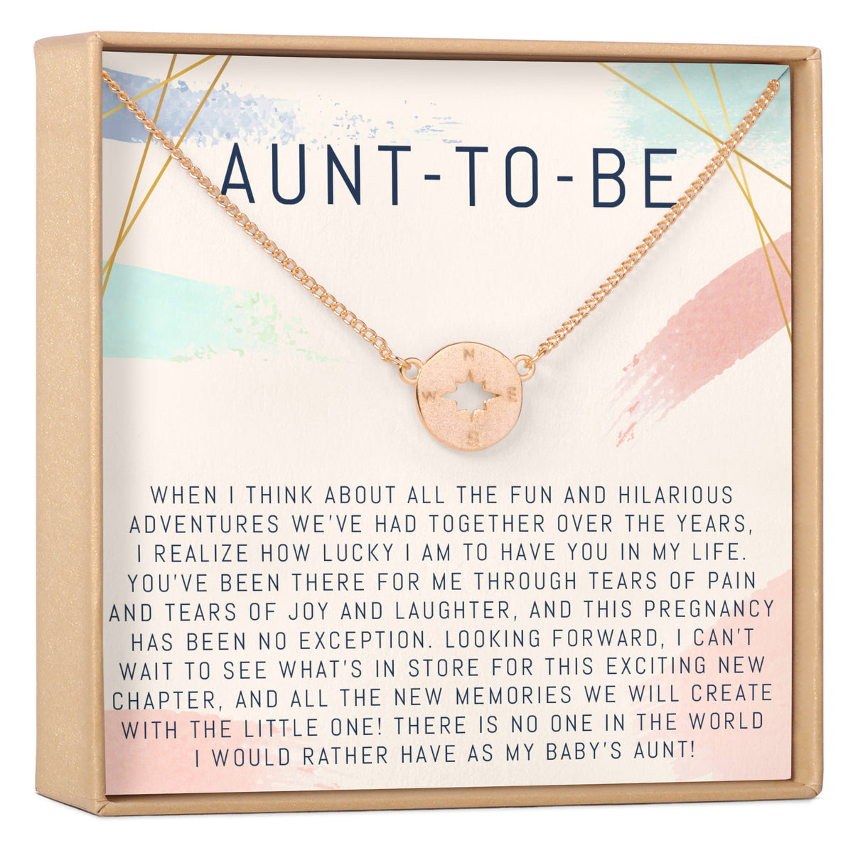 Aunt to Be Necklace, Multiple Styles Necklace