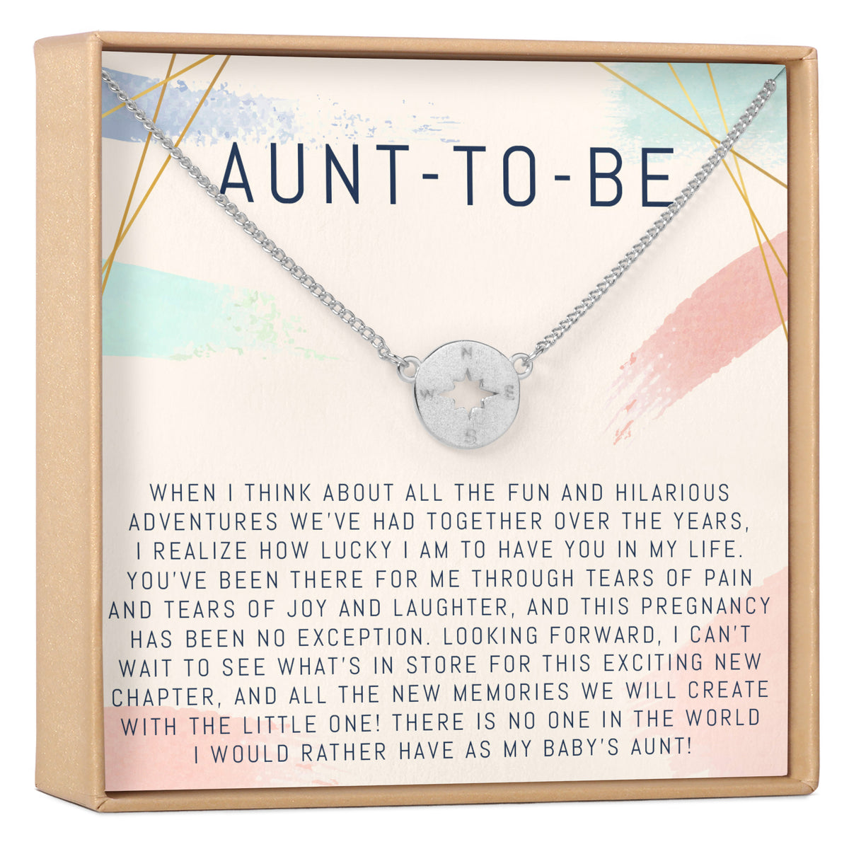 Aunt to Be Necklace, Multiple Styles Necklace