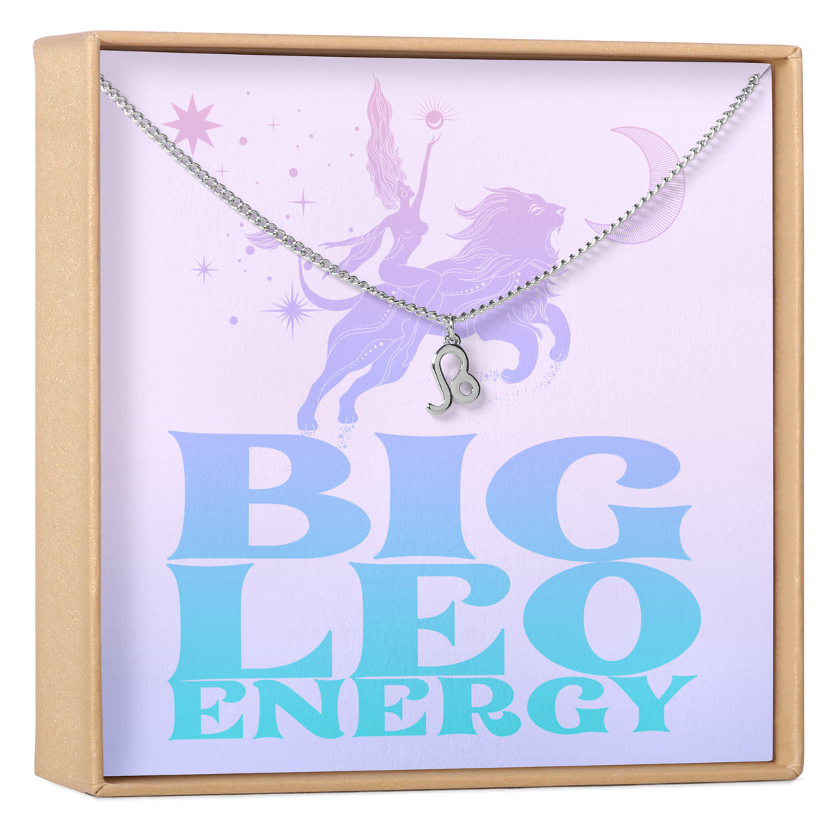 Big Leo Energy Zodiac Necklace