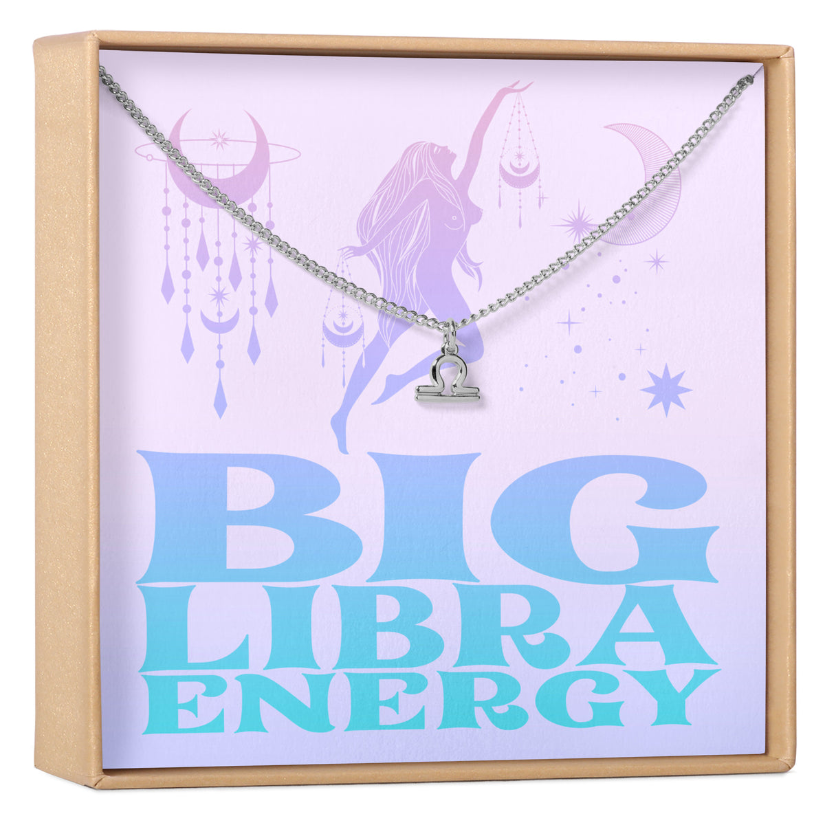 Big Libra Energy Zodiac Necklace