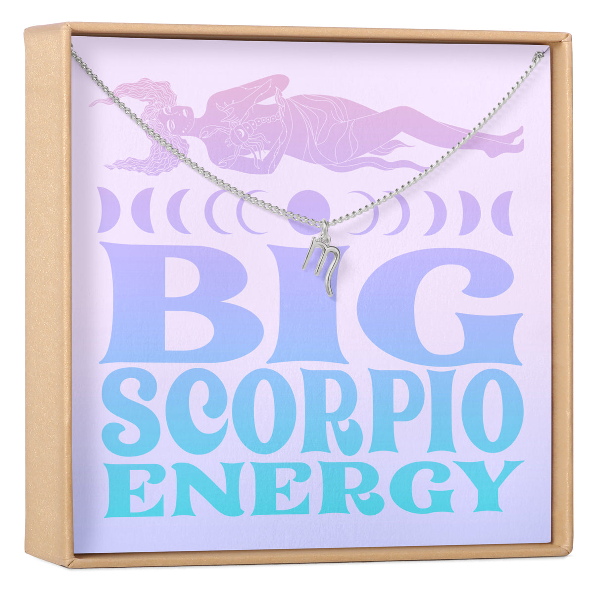 Big Scorpio Energy Zodiac Necklace