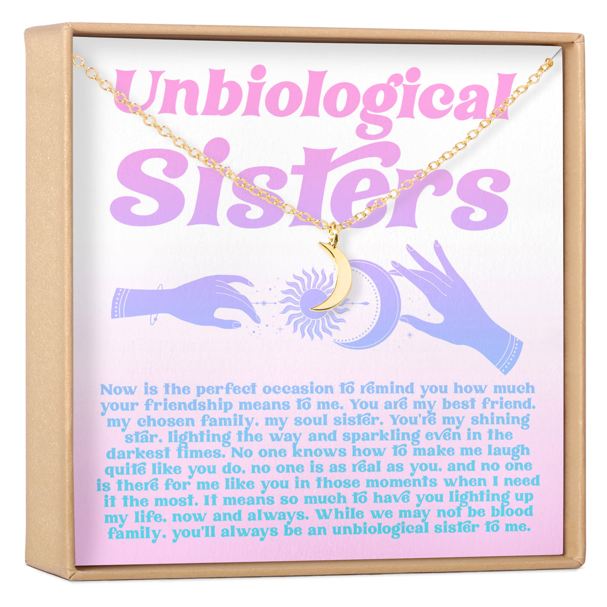Unbiological Sisters Necklace, Multiple Styles Necklace