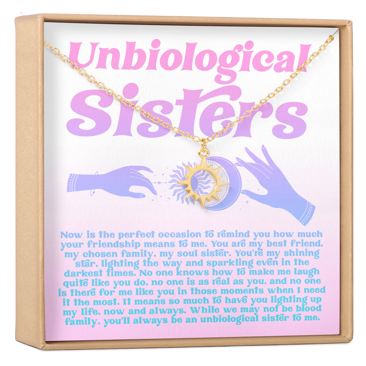 Unbiological Sisters Necklace, Multiple Styles Necklace