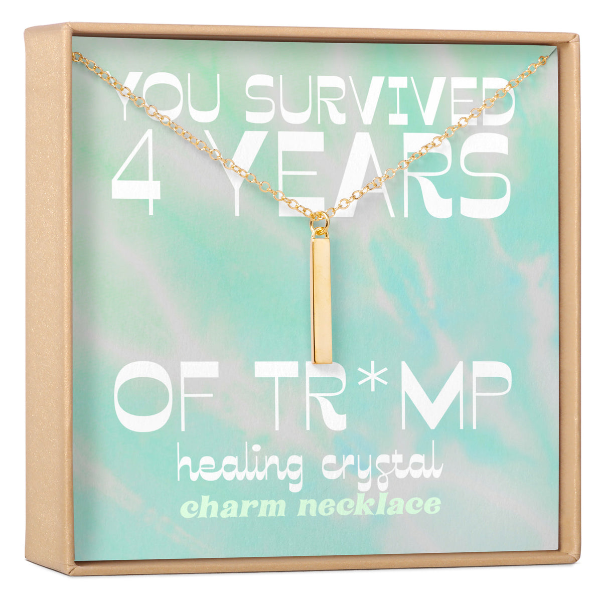 You Survived Trump Necklace, Multiple Styles Necklace