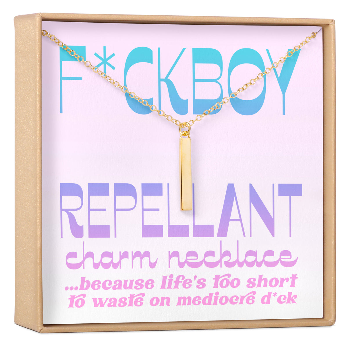 Fuckboy Repellant Necklace, Multiple Style Necklace