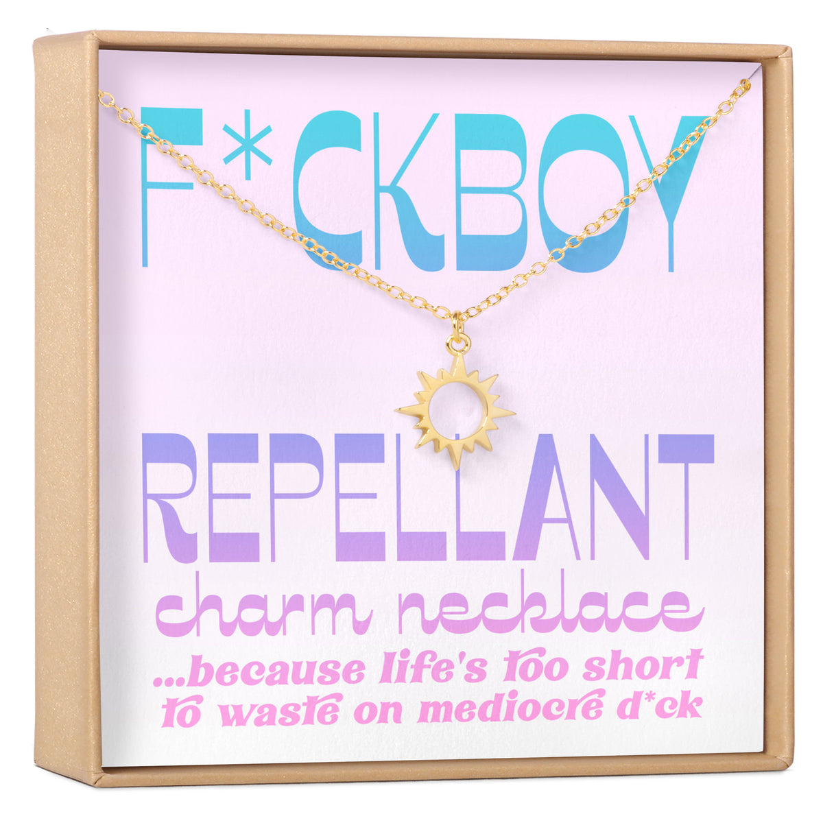 Fuckboy Repellant Necklace, Multiple Style Necklace