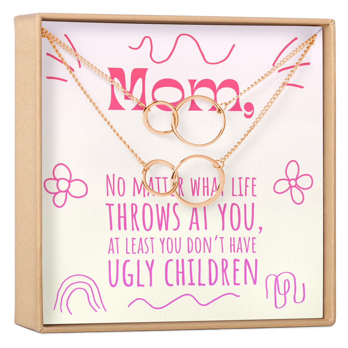 Funny Mom Necklace, Multiple Styles