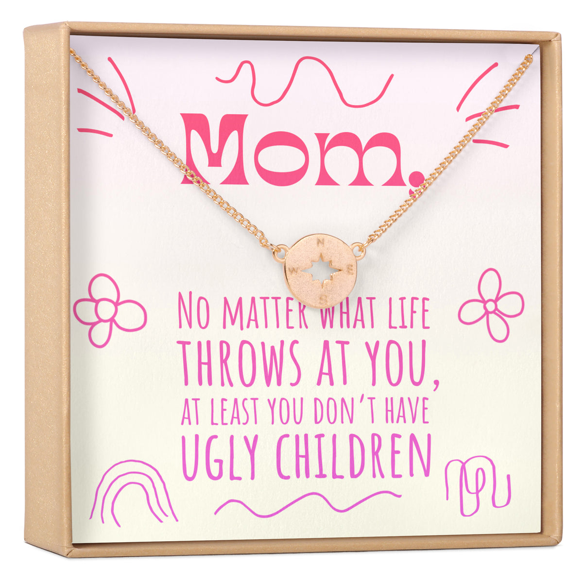 Funny Mom Necklace, Multiple Styles