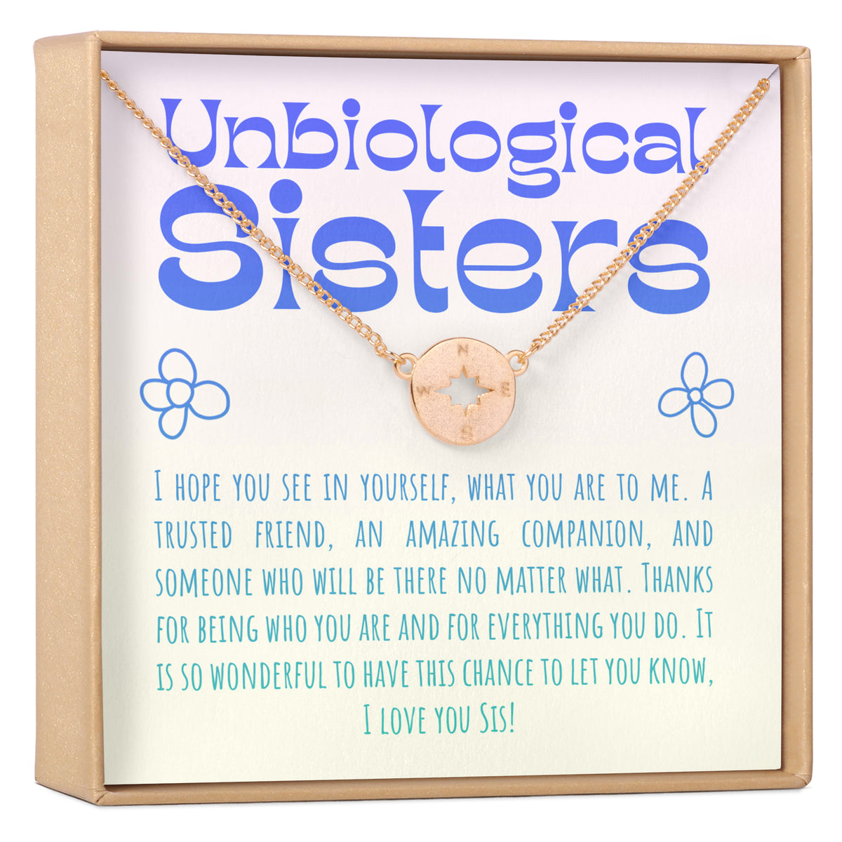 Unbiological Sisters Necklace, Multiple Styles
