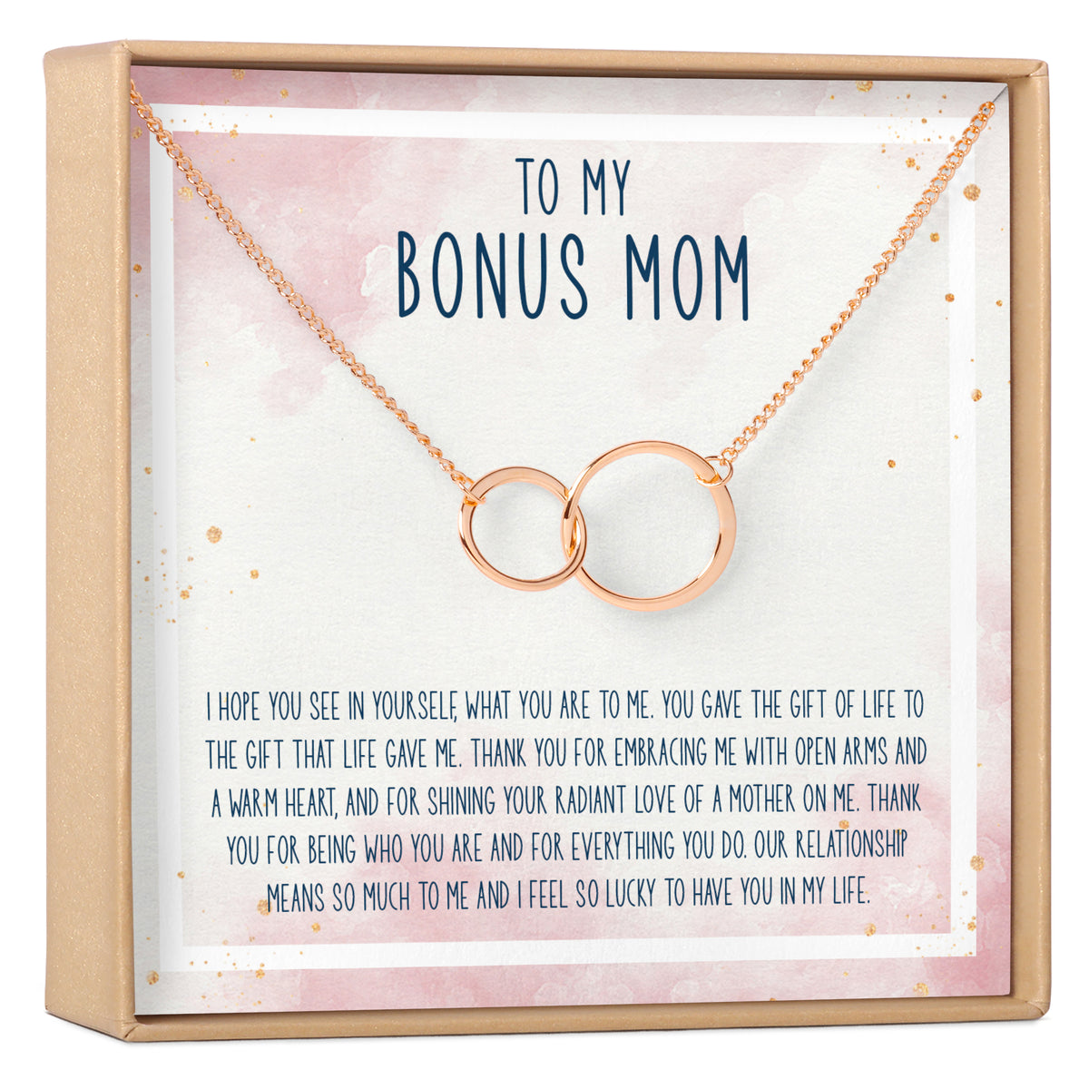 Bonus Mom Necklace, Multiple Styles