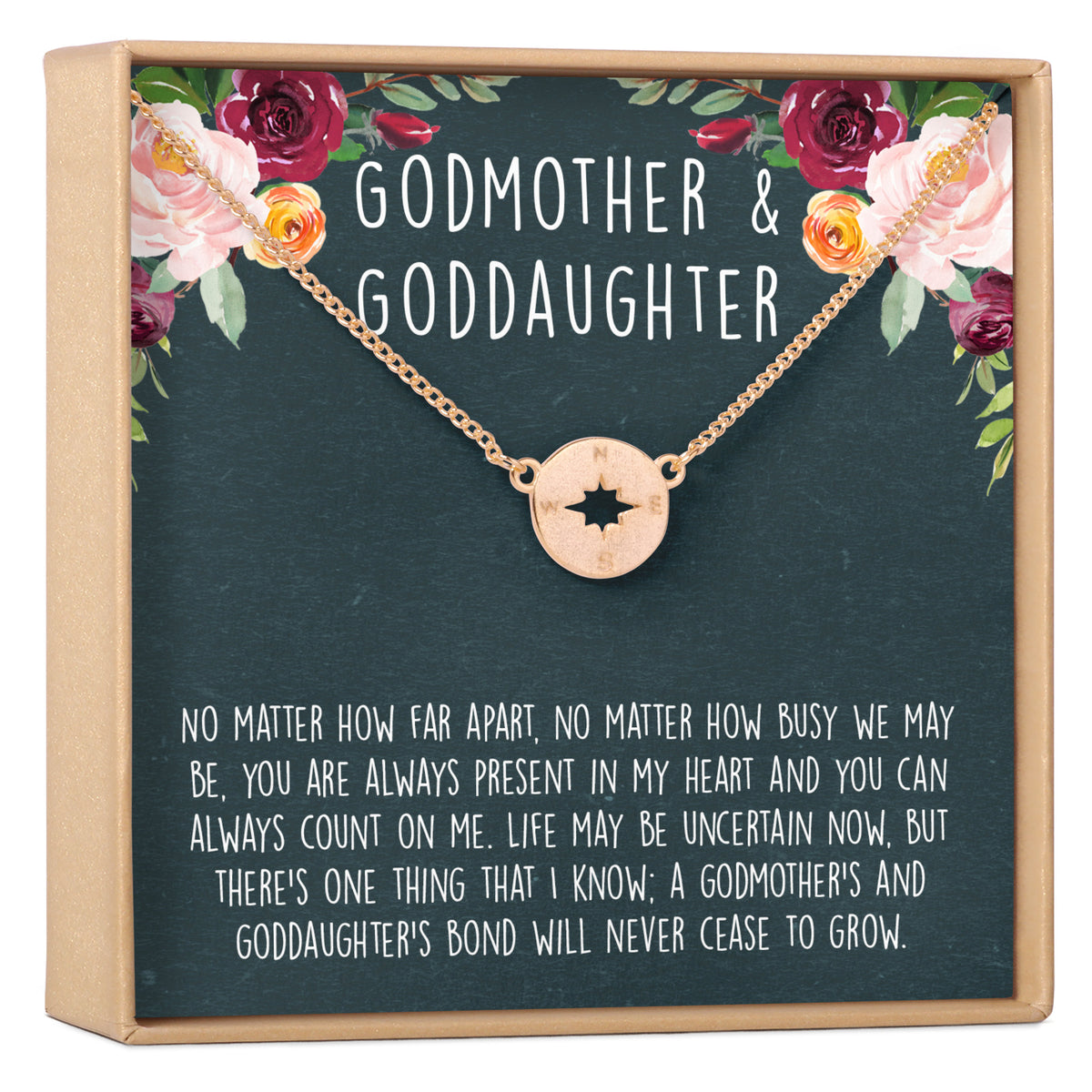 Godmother-Goddaughter Necklace, Multiple Styles