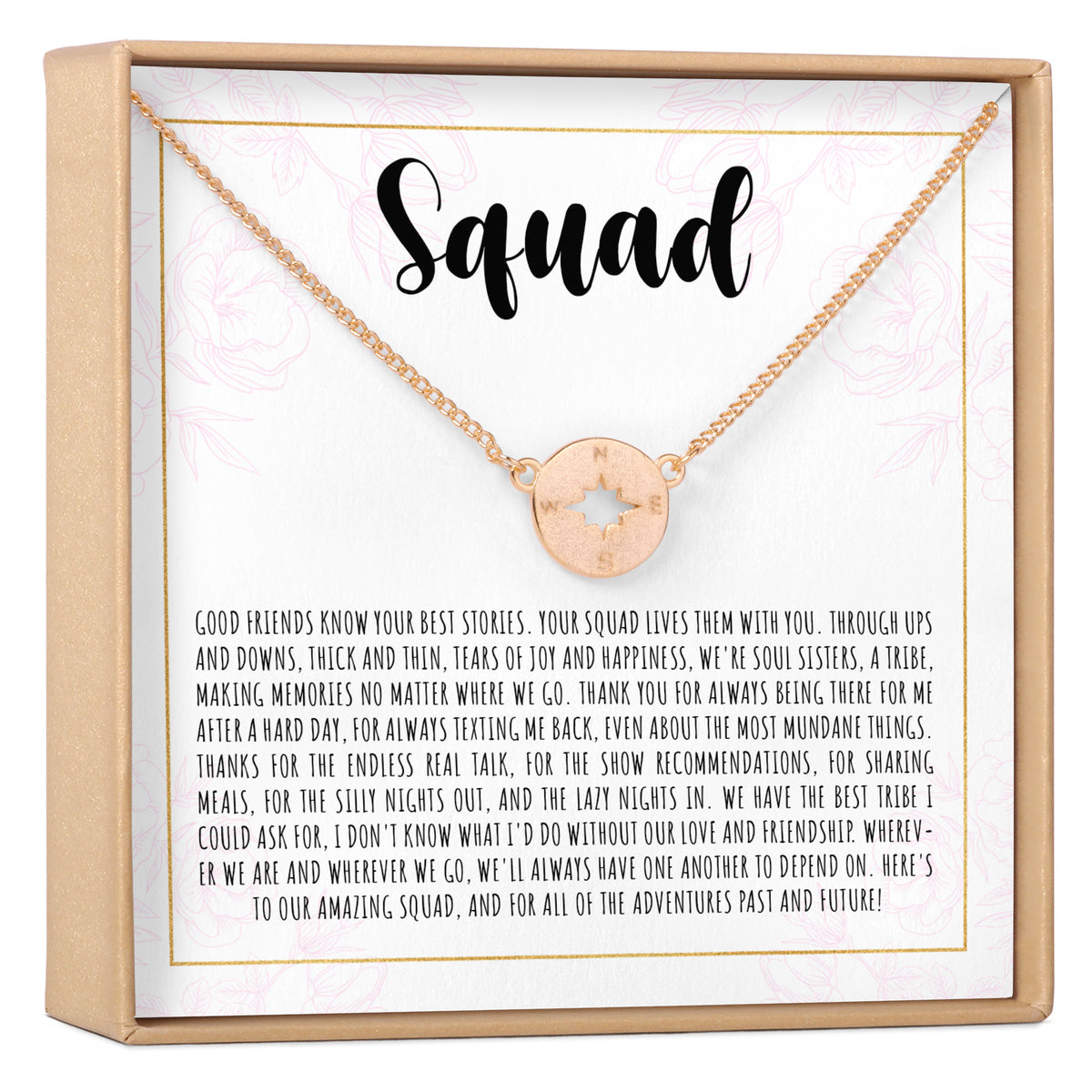 Squad Necklace, Multiple Styles