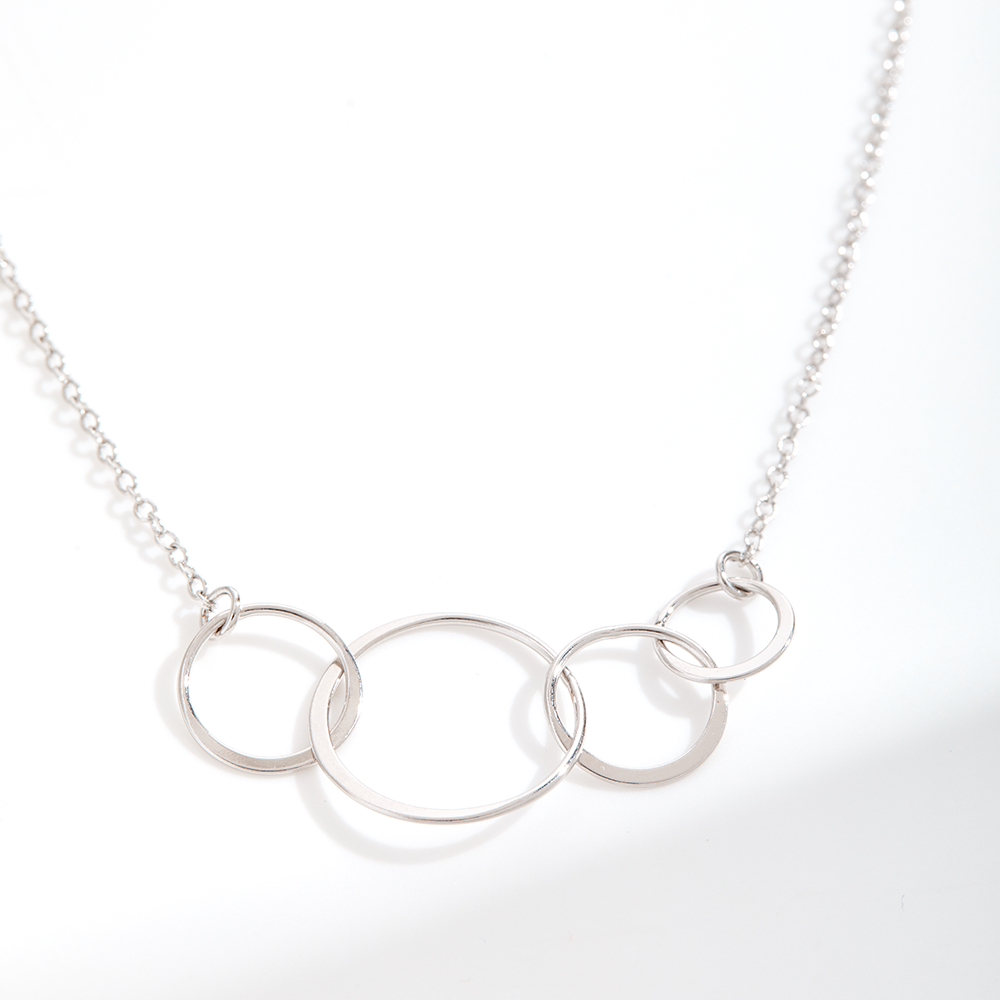 Tribe Christmas Four Circles Necklace