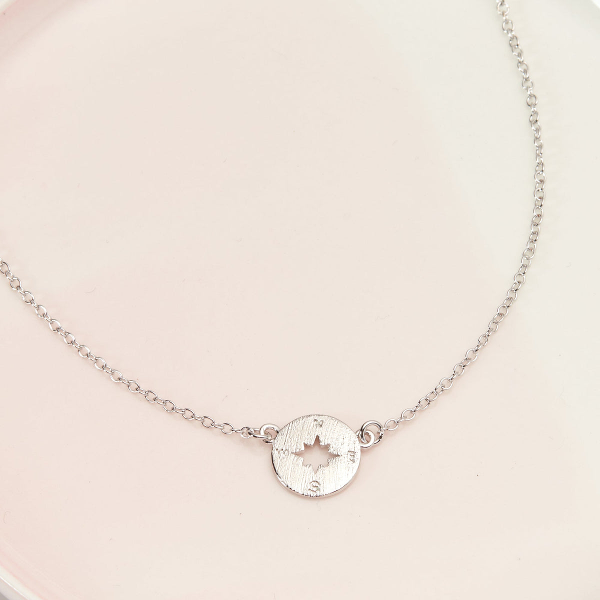 Sisters Compass Necklace