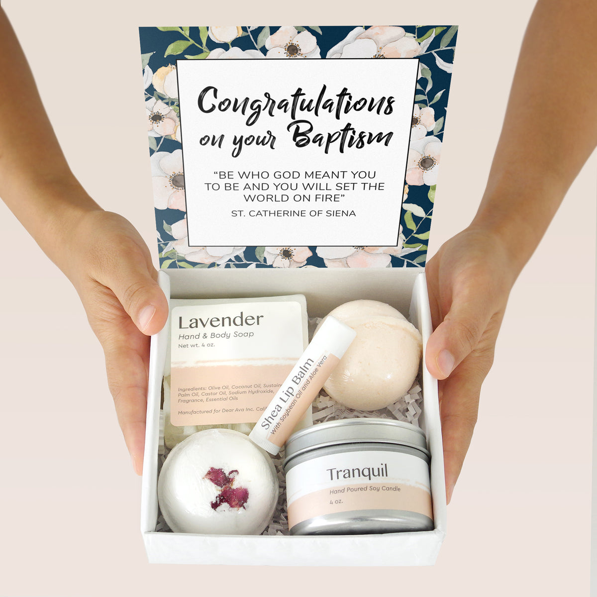 Baptism and Christening Spa Gift Box