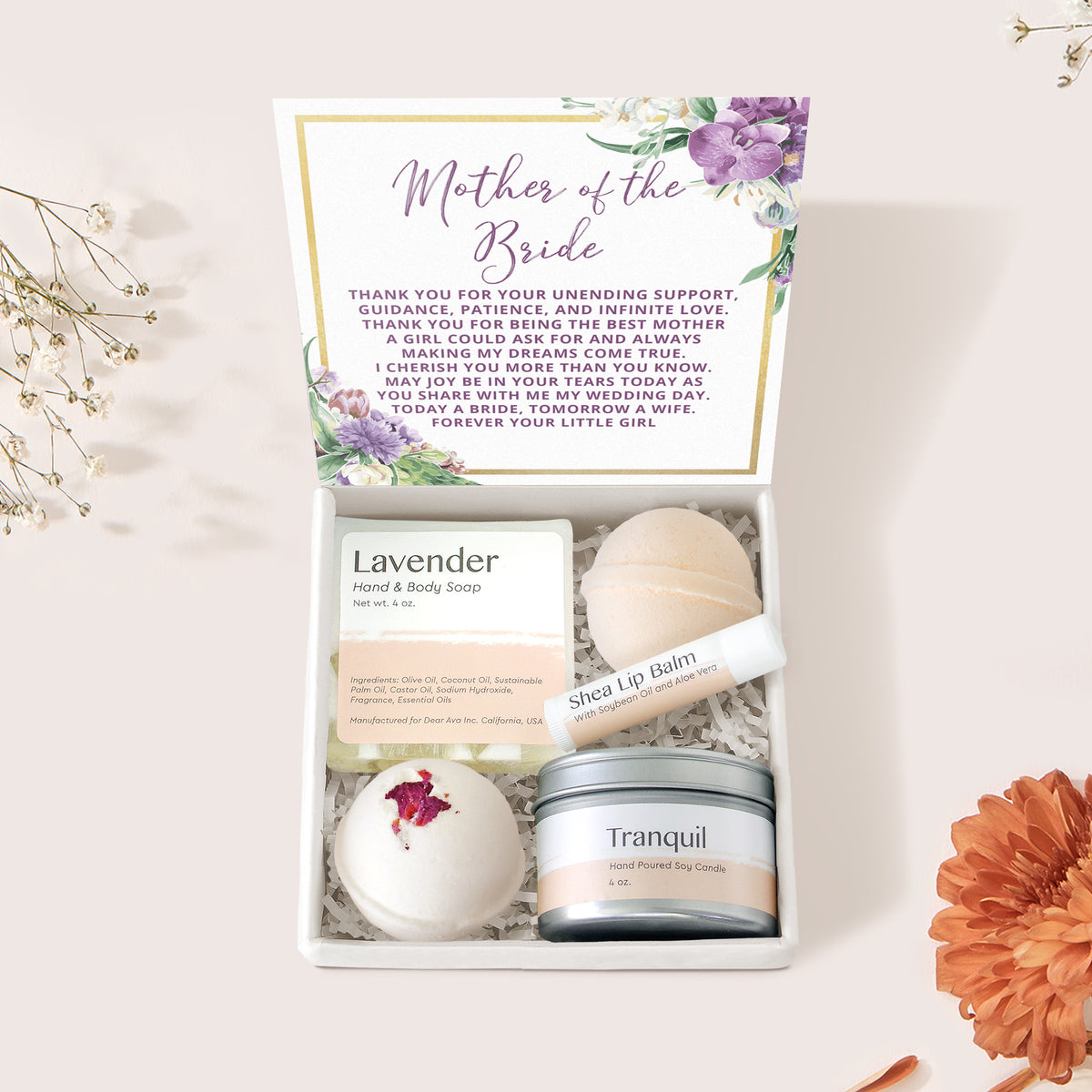 Mother of the Bride Spa Gift Box