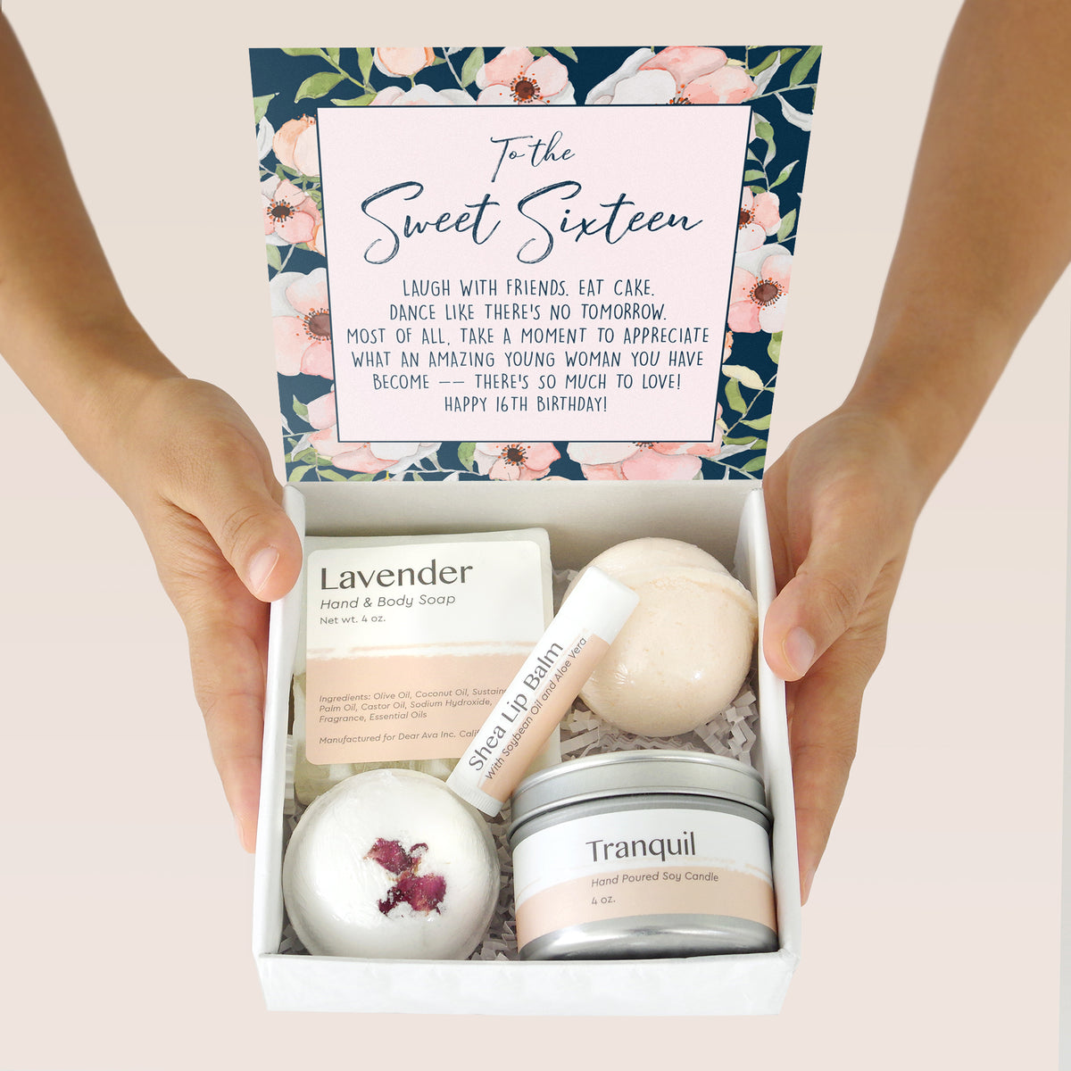 Sweet 16 Spa Gift Box