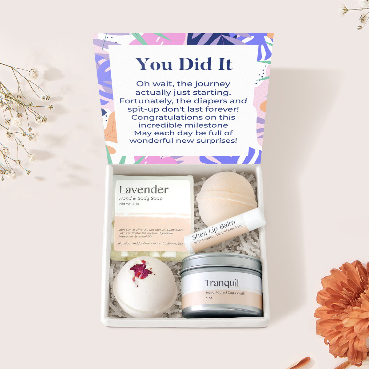 New Baby Pearl Necklace Gift Box Set
