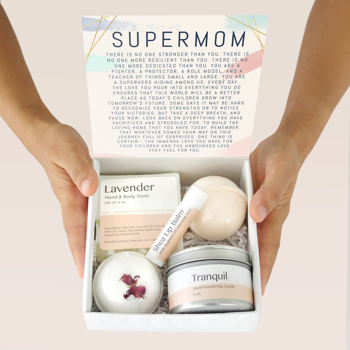 Single Mom Pearl Necklace Gift Box Set