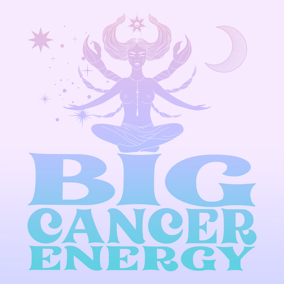 Big Cancer Energy Zodiac Gift Box Set