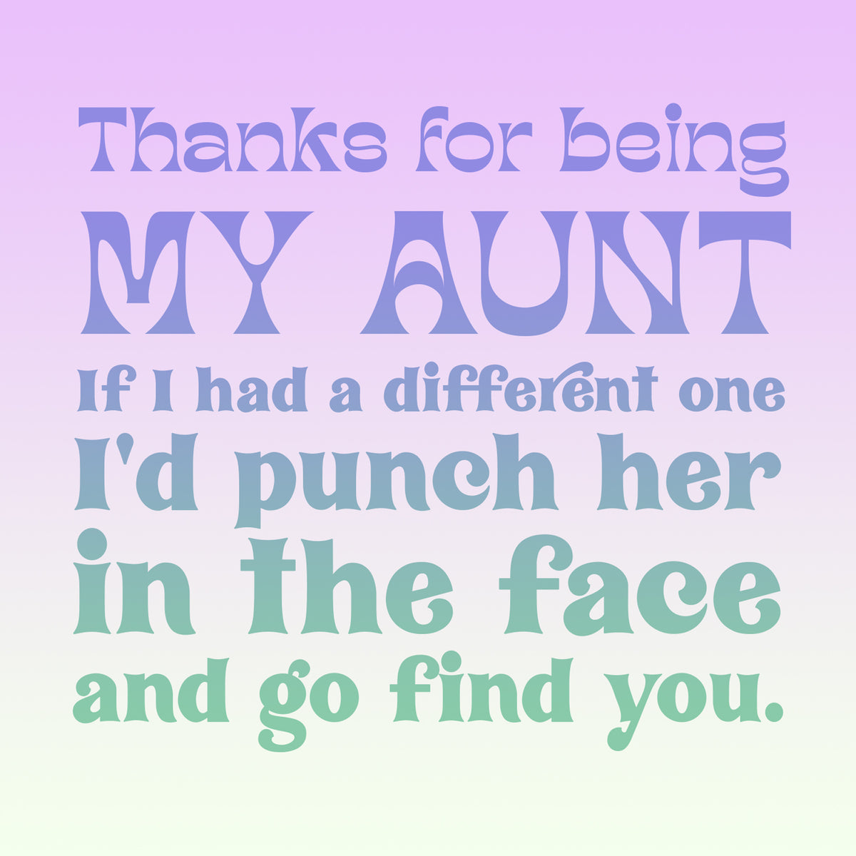 Aunt Spa Gift Box