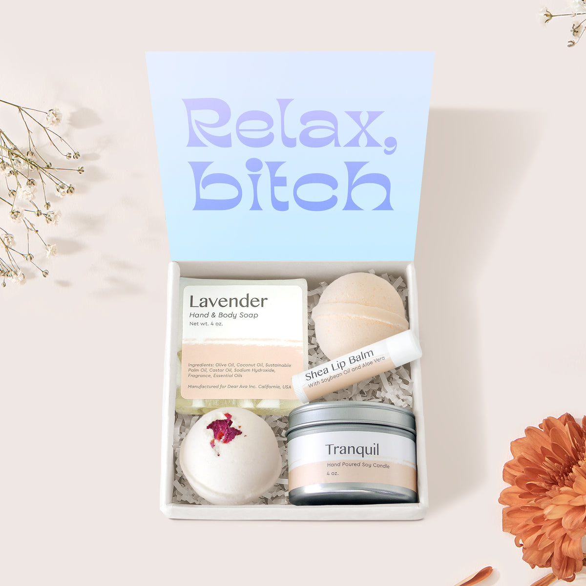 Funny Gift for Her Spa Gift Box
