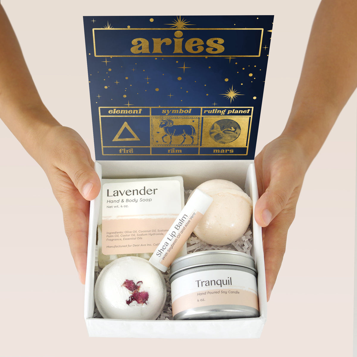 Aries Zodiac Gift Box Set