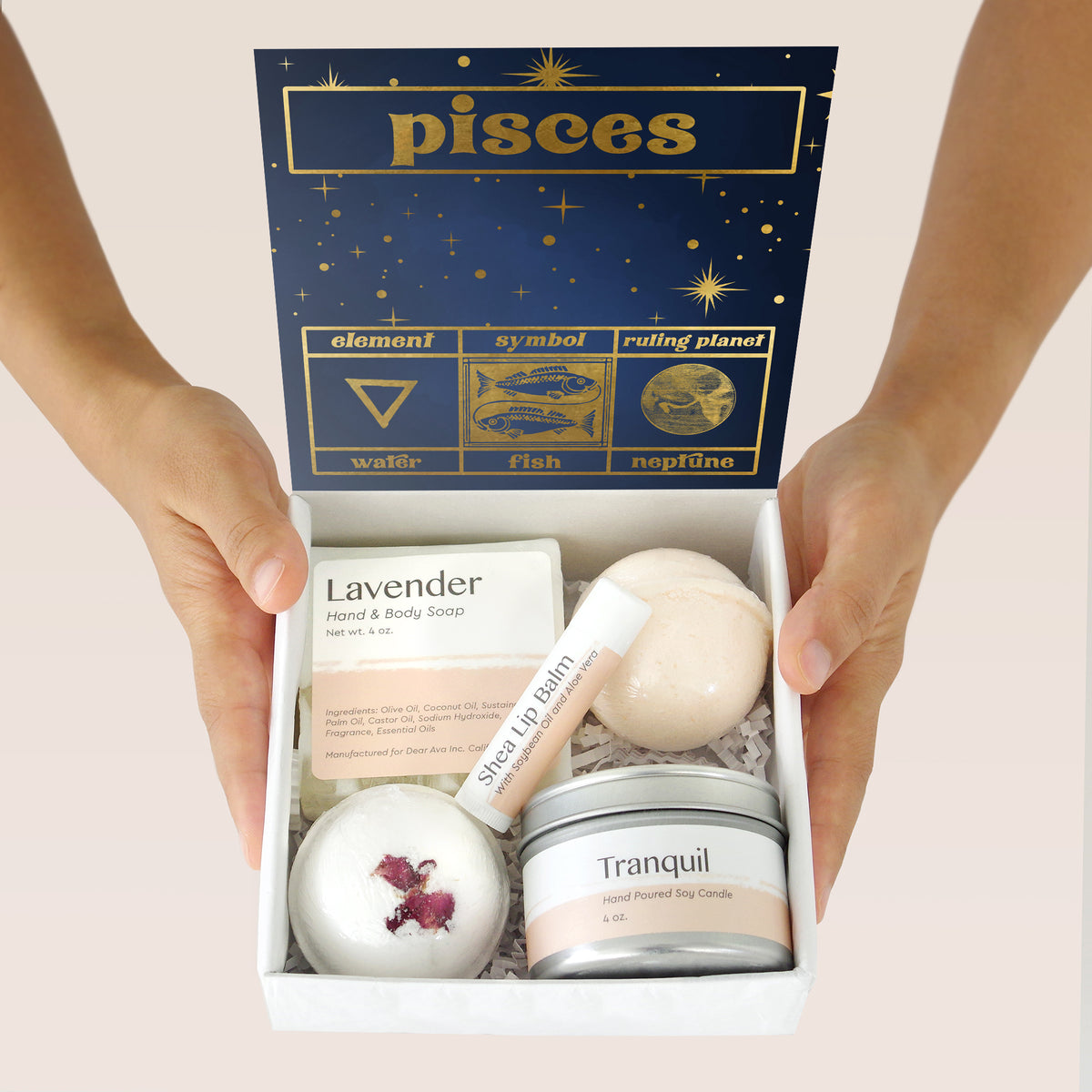 Pisces Zodiac Gift Box Set