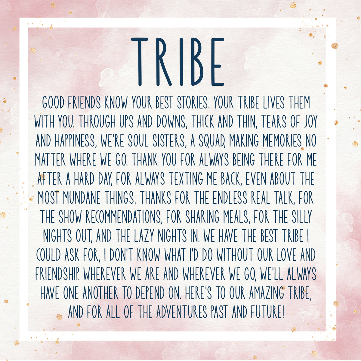 Tribe Spa Gift Box
