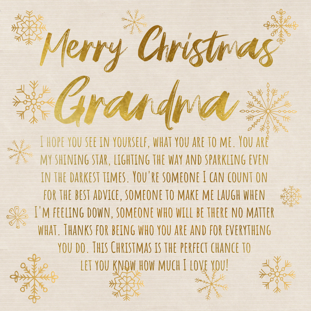 Christmas Gift for Grandmother Spa Gift Box