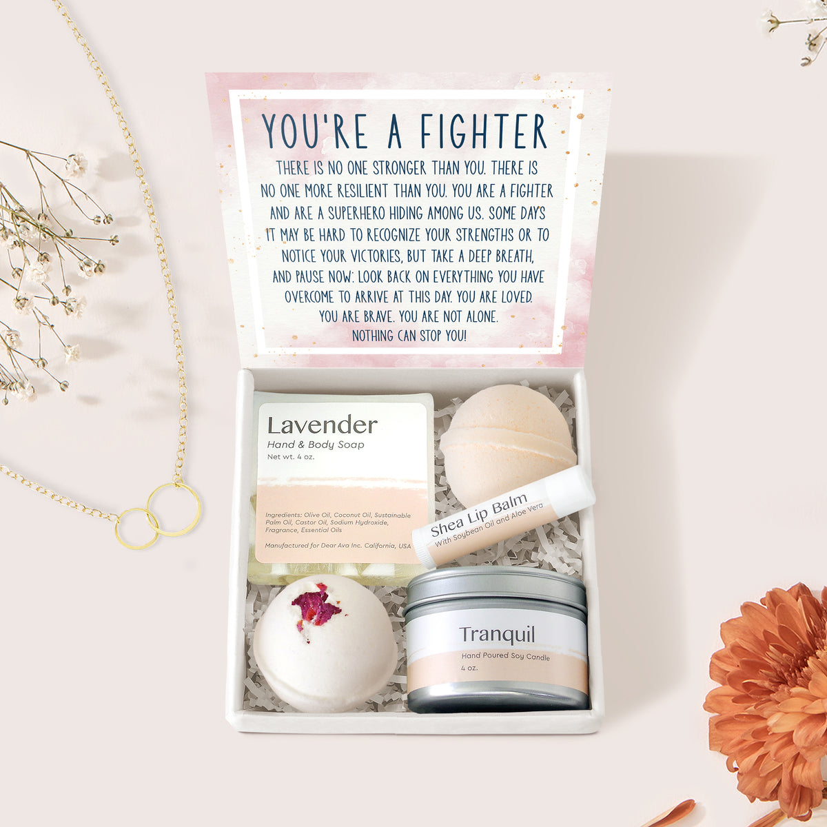 Gifts for Women with Cancer Spa Gift Box